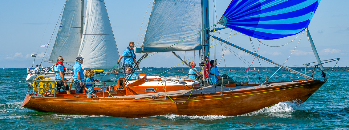 Classic Yachts over 12m racing at Cowes Classics Week
